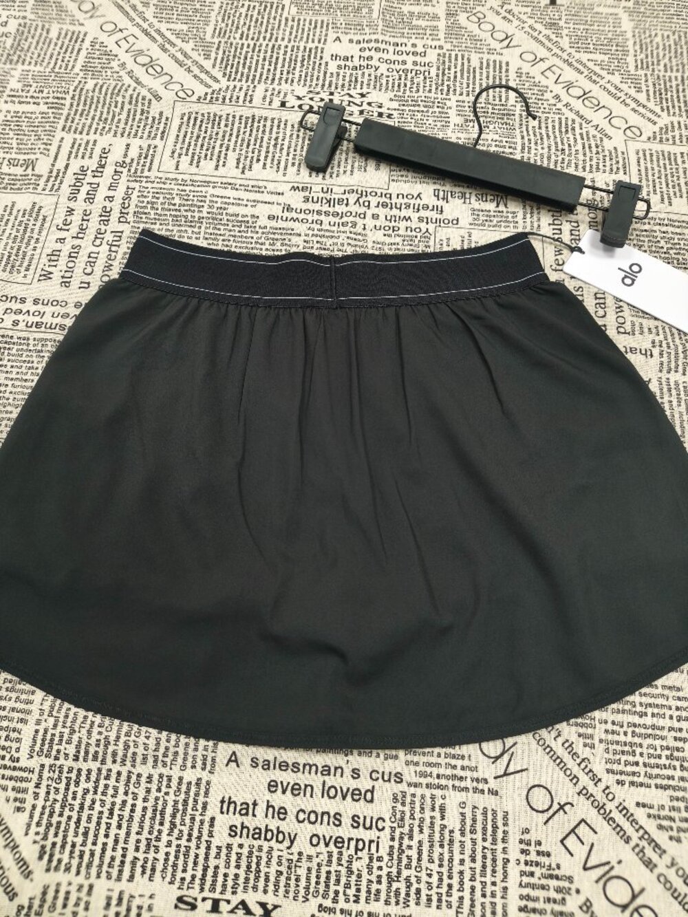 Alo Yoga Black Tenniscore Mini Skirt🎾New with Tags💖Popular and Best-Selling - Picture 3 of 8